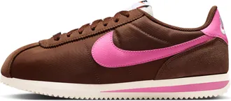 Nike Womens Cortez Textile Shoes in Brown | DZ2795-203