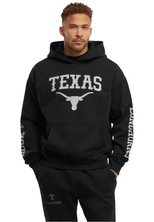 Mister Tee MT Upscale Mens Mt3737-texas Longhorns 25 Oversize Hoody Sweatshirt, Black, XXL