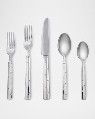 Kate Spade New York larabee dot 5-piece flatware set