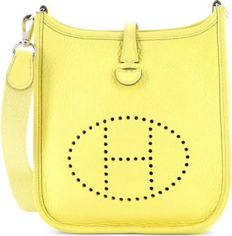 Hermès Evelyne Bag Gen III Clemence TPM crossbody bag - Geel