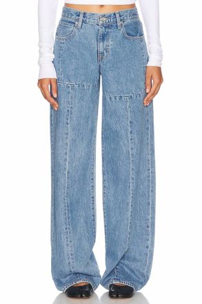 Slvrlake Denim Mica Seamed Jean In Pacific