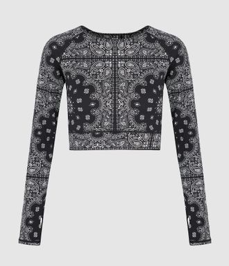Arizona Love Tee-Shirt Yoga Long Sleeve Noir