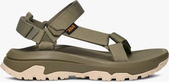 Teva Hurricane Xlt3 Womens Cross Strap Sandals Burnt Olive - Green - Size UK 3