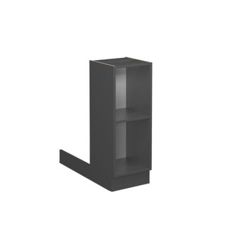 Vicco Isla De Cocina Fame-line, Antracita, 30 Cm Sin Encimera