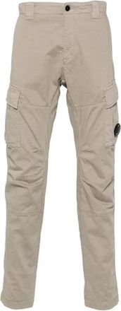 C.P. Company Cargo Zak Broek - Heren - Slim Fit Broeken - Grijs - L - Katoen - Broeken