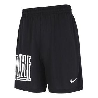 Nike Mens Nike As Nk Df 8in Short Asym Str5 Alphabet Athleisure Casual Sports Woven Shorts Black DH7165-011