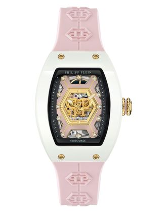 Philipp Plein DIAMOND CRYPTO QUEEN CHERRY BLOSSOM ICE QUEEN WATCH