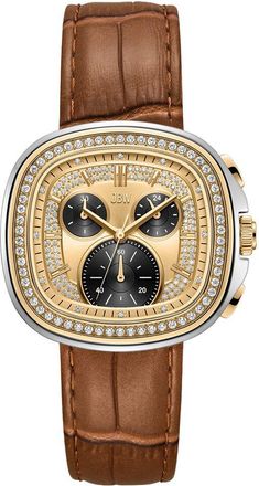 JBW Jbw Mens Coast Leather Watch, Circa 2020S