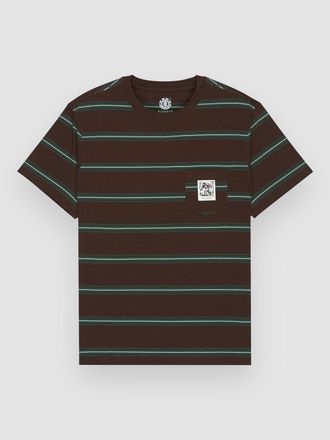 Element Bigfoot Pocket Label T-Shirt braun