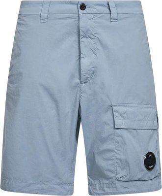 C.P. Company Cargo Shorts - Heren - Korte Broeken - Blauw - 2XL - Katoen - Korte Broeken