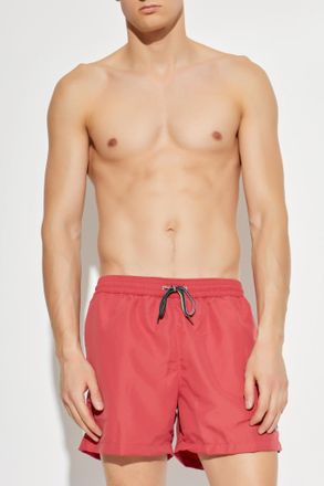 Paul Smith Swim Trunks With Logo, Mens, Red