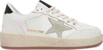 Golden Goose BALL STAR WITH ICE SUEDE STAR AND BLACK LEATHER HEEL - Golden Goose Deluxe Brand - Woman