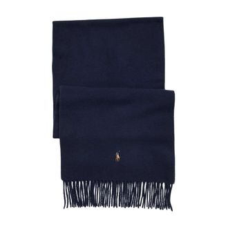 Ralph Lauren Heren, Accessoires, Blauw, Maat: ONE Size Wol