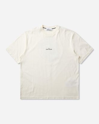 Stone Island Men s Organic Cotton Jersey T-Shirt Ivory