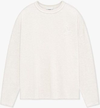 Rhude Off White Cotton Long Sleeve Tee, Size XS