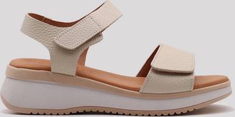 Eric Michael Womens Augusta Casual Sandal In Bone