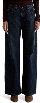 AG - Adriano Goldschmied Adria Low Rise Baggy Wide Leg In 2 Years Prose Womens Clothing 2 Years Prose : 26 32, Cotton/Denim