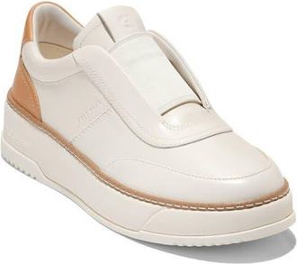 Cole Haan GrandPrø Maxfield Slip-On Sneaker in Ivory/Biscuit/Ivory at Nordstrom, Size 6.5