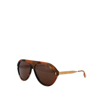 Gucci Sunglasses, male, Yellow, 61 MM, Aviator Sunglasses