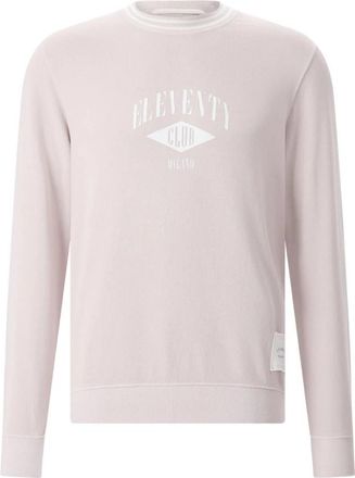 Eleventy Trui met ronde hals - Heren - Ronde hals truien - Roze - XL - Katoen - Truien & Vesten