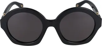 Chloé Sunglasses Chloé Ch0302 S 001 Black Black Grey /23/140