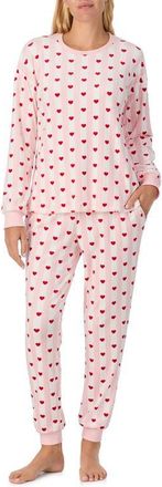 Kate Spade New York print pajamas in Pink Stripe at Nordstrom, Size X-Small