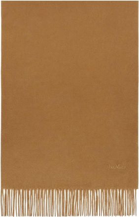 Max Mara Baci Sjaal - Dames - Wintersjaals - Bruin - ONE Size - Kasjmier - Accessoires