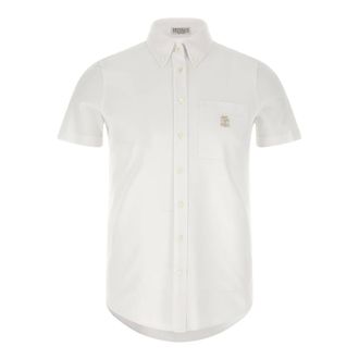 Brunello Cucinelli Mujer, Blusas y Camisas, Blanco, Talla: S