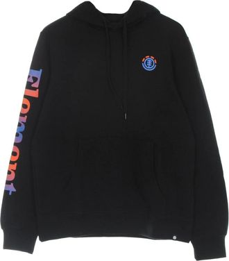 Element Zwarte Lichtgewicht Hoodie - Heren - Hoodies - Zwart - XS - Katoen - Hoodies & sweatvesten
