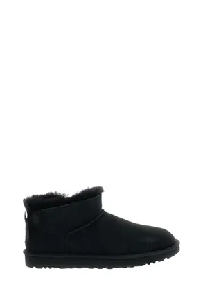 UGG Black Mini Bailey Bow Boots