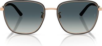 Oliver Peoples 0ov1378s Square Gradient Tint Sunglasses