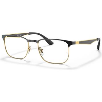 Ray-Ban 54mm Square optical glasses in Black at Nordstrom