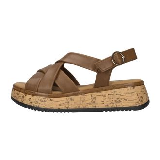 Gabor 823.1 Sandalen - Dames - Schoenen - Bruin - Maat: 38 EU Leer