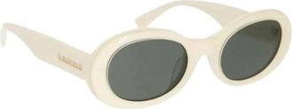 Gucci Pre-owned Accessories, female, White, Size: ONE SIZE Pre-owned Plastic Sunglasses