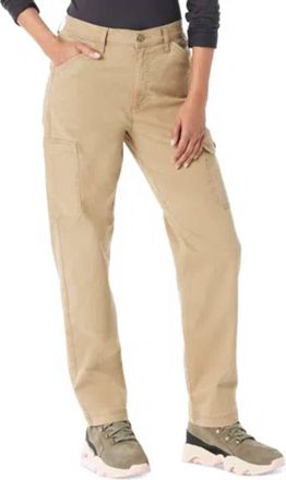 G.H. Bass & Co. WomenS Slim Fit Cargo Pants In Tan