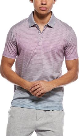 Raffi Ombre Printed Polo Shirt