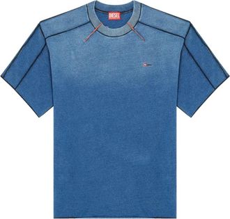 Diesel T-craoxt T-Shirt - Heren - T-shirts - Blauw - M - Tops