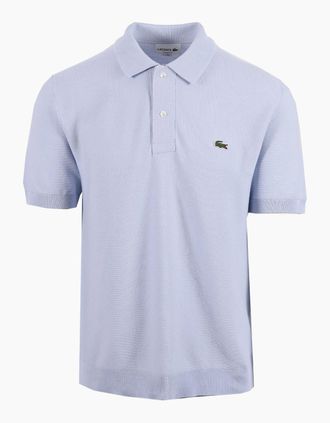 Lacoste Mens LACOSTE KNITTED POLO SHIRT PHOENIX BLUE - Size: 44