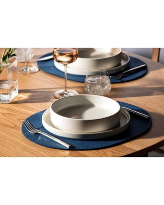 Fortessa Set Of 4 Loft Oval Felt Placemats