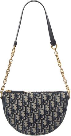 Dior Oblique Canvas & Leather Crossbody