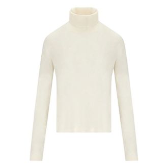 Max Mara Dames, Truien, Beige, Maat: M Wol