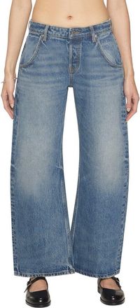 EB Denim Eb Denim Enzo Cropped Mid Rise Barrel Jean