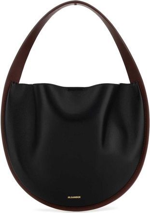 Jil Sander Black Synthetic Leather Shoulder Bag