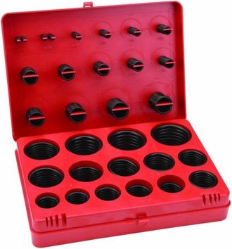 Trade Shop Trade Shop - Kit Guarnizioni O Ring 32 Misure Diverse 419 Pz Pezzi Oring Anelli Gommini