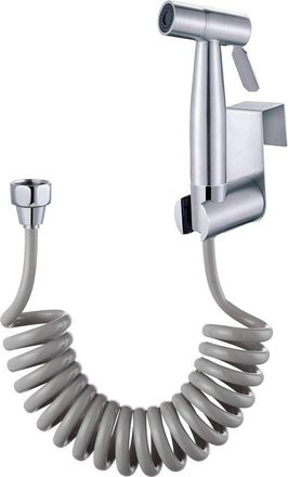 No Brand Cabezal De Ducha De Mano Para Bid&eacute;s: Con Gancho Para Dep&oacute;sito Y Manguera Telesc&oacute;pica Flexible De Abs De 150 Cm, Apto Para Sanitarios, Inodoros Y Bid&eacute;s