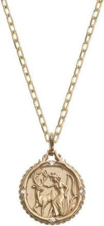 Awe Inspired Artemis 14k Gold Diamond Necklace in 14K Yellow Gold at Nordstrom