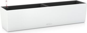 Lechuza Jardiniere - Balconera Color 80 - Kit Complet - Blanc - 12 L - Lechuza