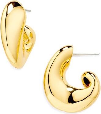 JENNY BIRD Gigi Hoop Earrings in High Polish Gold at Nordstrom