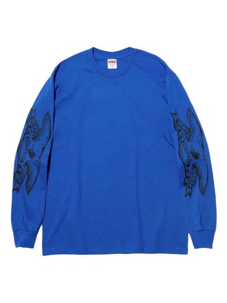 SUPREME ANTIHERO Eagle T-shirt met lange mouwen - Blauw