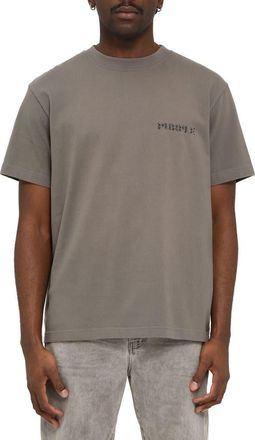 Purple Oversize Logo T-Shirt in Grey at Nordstrom, Size Xx-Large